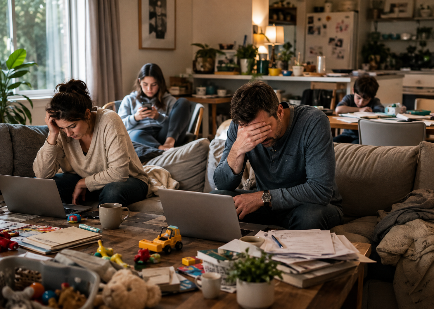 When Burnout Runs Through the Family